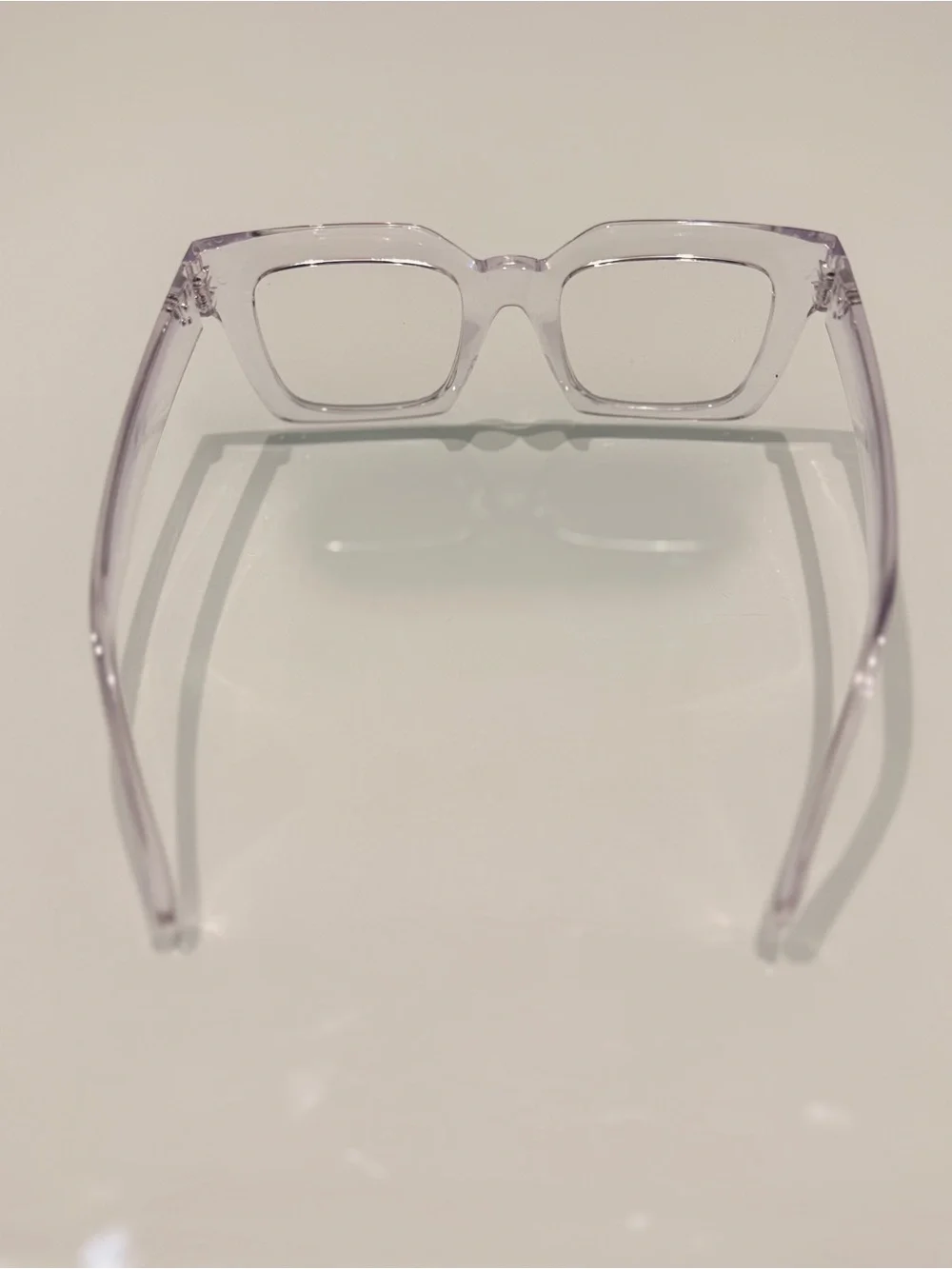 ROMANA Clear Square Frame Women's Fashion Glasses - Theframebar